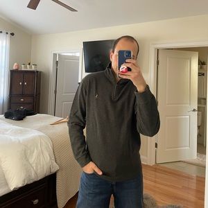 Polo by Ralph Lauren Large Zip Up light Gray